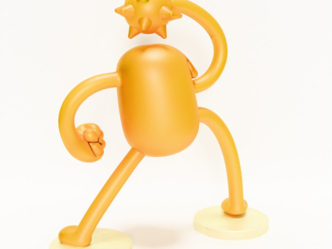 3D Printing Jake Fury toy 3D 模型