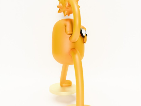 3D Printing Jake Fury toy 3D 模型