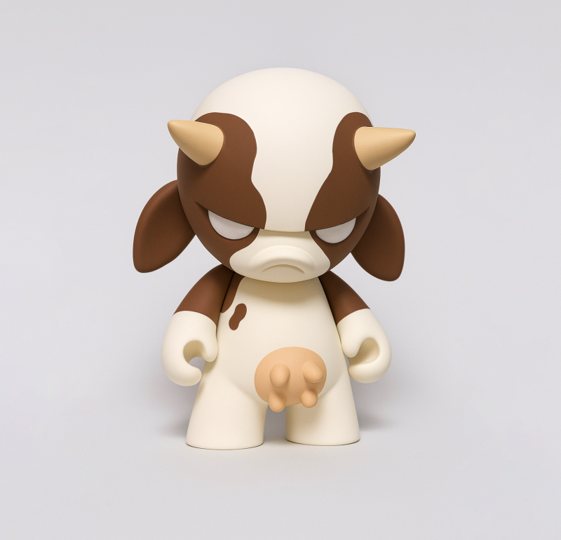 3D Printing Grump Cow toy 3D Модель .c4d .max .obj .3ds .fbx .stl .blend 