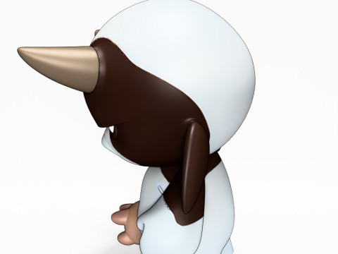 3D Printing Grump Cow toy 3D Модель