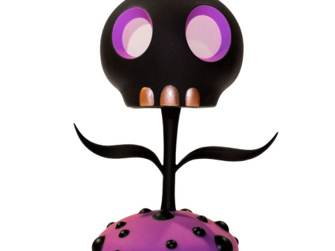 3D Printing Skull Flower toy 3D Модель