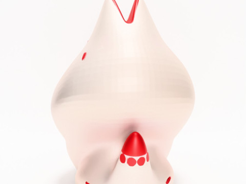 3D Printing Minimalist Dog toy 3D Модель