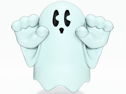 3D Printing Lil Ghosty toy 3D Model