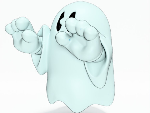 3D Printing Lil Ghosty toy 3D Model