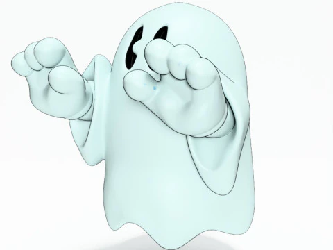 3D Printing Lil Ghosty toy 3D Model