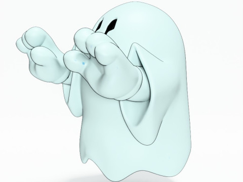 3D Printing Lil Ghosty toy 3D Model