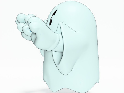 3D Printing Lil Ghosty toy 3D Model