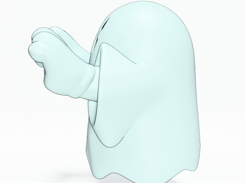 3D Printing Lil Ghosty toy 3D Model