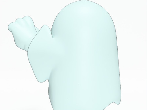 3D Printing Lil Ghosty toy 3D Model