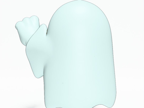 3D Printing Lil Ghosty toy 3D Model