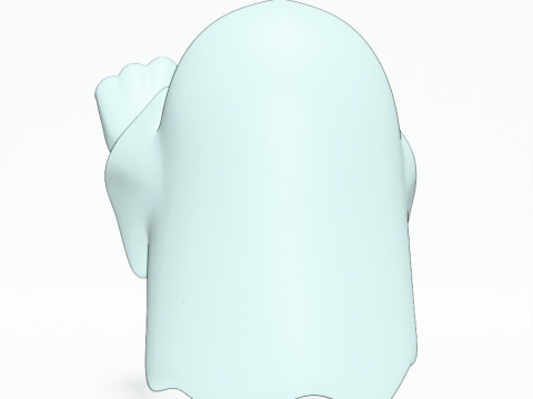 3D Printing Lil Ghosty toy 3D Model