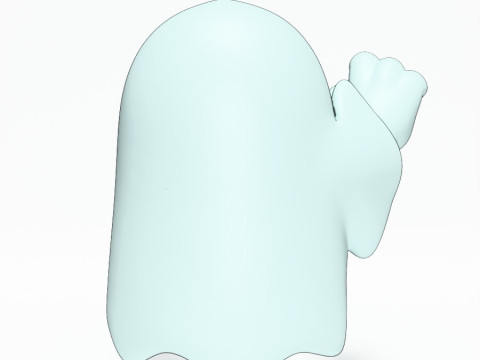 3D Printing Lil Ghosty toy 3D Model