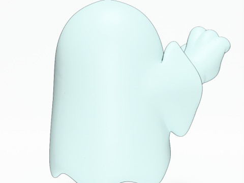 3D Printing Lil Ghosty toy 3D Model