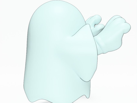 3D Printing Lil Ghosty toy 3D Model