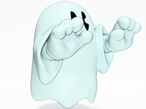 3D Printing Lil Ghosty toy 3D Model