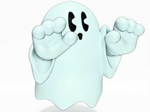 3D Printing Lil Ghosty toy 3D Model