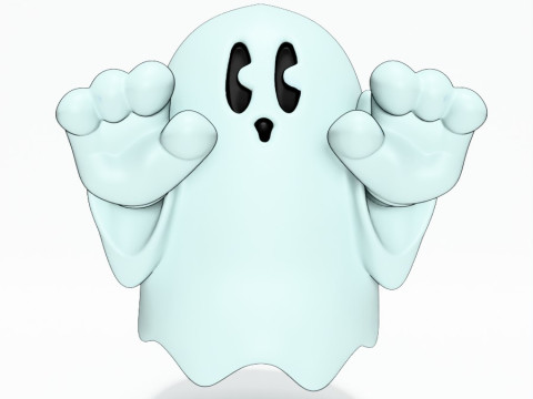 3D Printing Lil Ghosty toy 3D Model