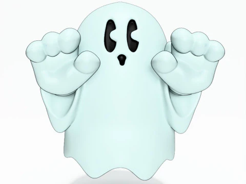 3D Printing Lil Ghosty toy 3D Model