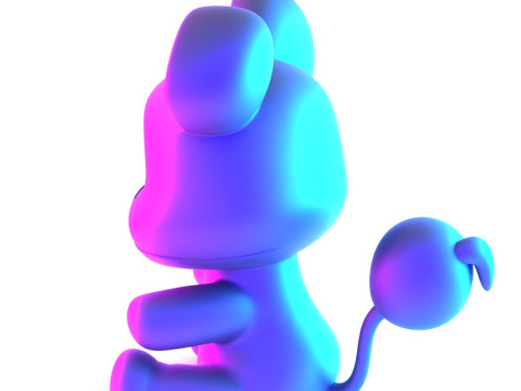 3D Printing Skully Bear toy 3D Model