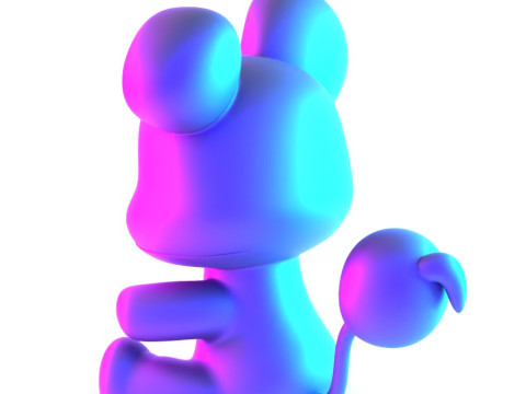 3D Printing Skully Bear toy 3D Model
