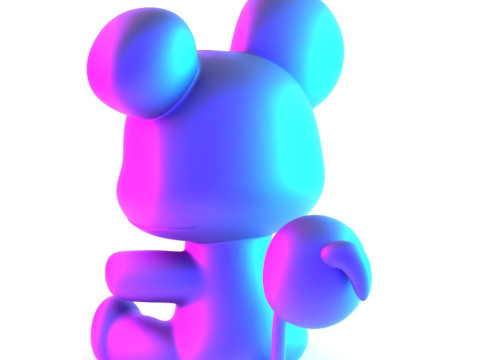 3D Printing Skully Bear toy 3D Model
