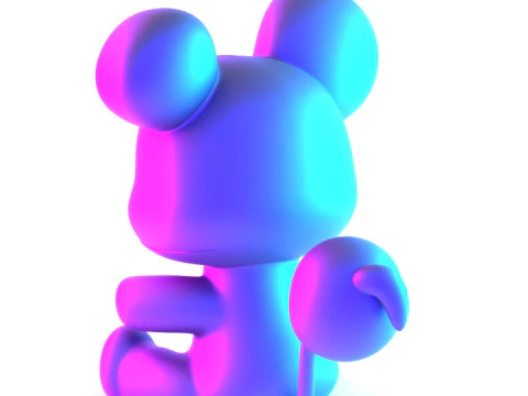 3D Printing Skully Bear toy 3D Model