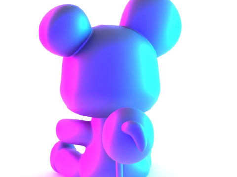 3D Printing Skully Bear toy 3D Model