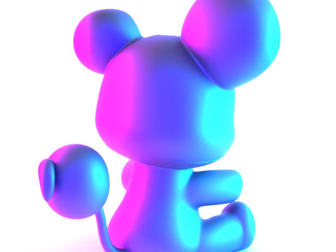 3D Printing Skully Bear toy 3D Model