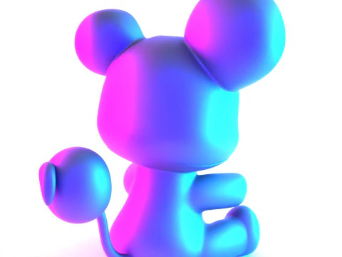 3D Printing Skully Bear toy 3D Model
