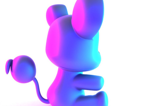 3D Printing Skully Bear toy 3D Model