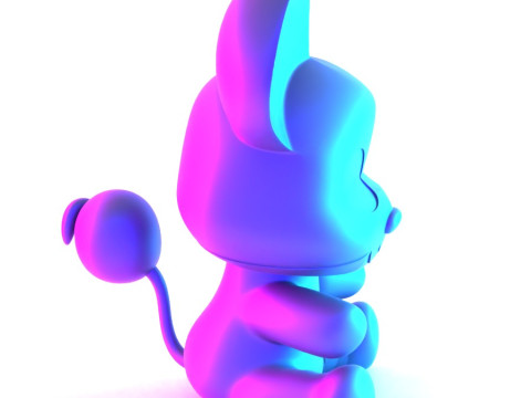 3D Printing Skully Bear toy 3D Model