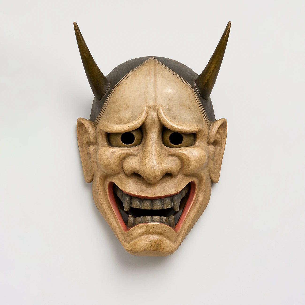 3D Printing Hannya Mask Noh Theater toy 3D Model .c4d .max .obj .3ds .fbx .stl .blend