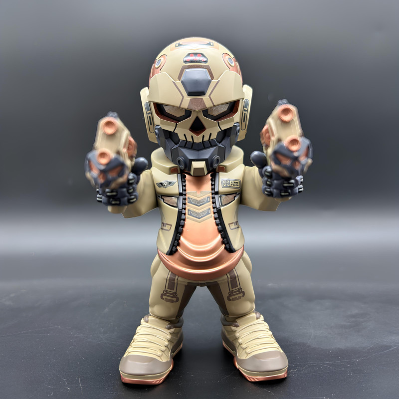 3D Printing Desert Skull Cyberpunk toy Model 3D .c4d .max .obj .3ds .fbx .stl .blend 