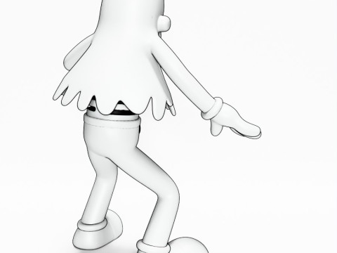 3D Printing Ghost from Swing You Sinners toy 3D मॉडल