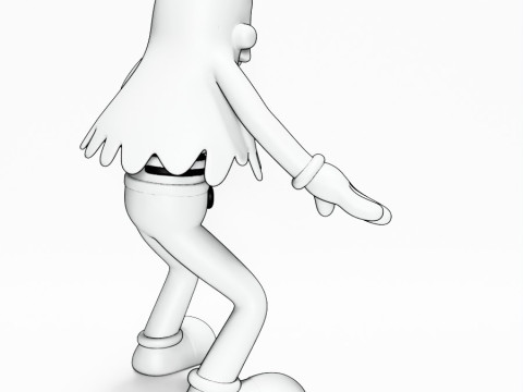 3D Printing Ghost from Swing You Sinners toy 3D मॉडल