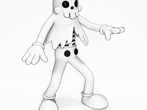 3D Printing Ghost from Swing You Sinners toy 3D मॉडल
