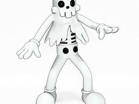3D Printing Ghost from Swing You Sinners toy 3D मॉडल