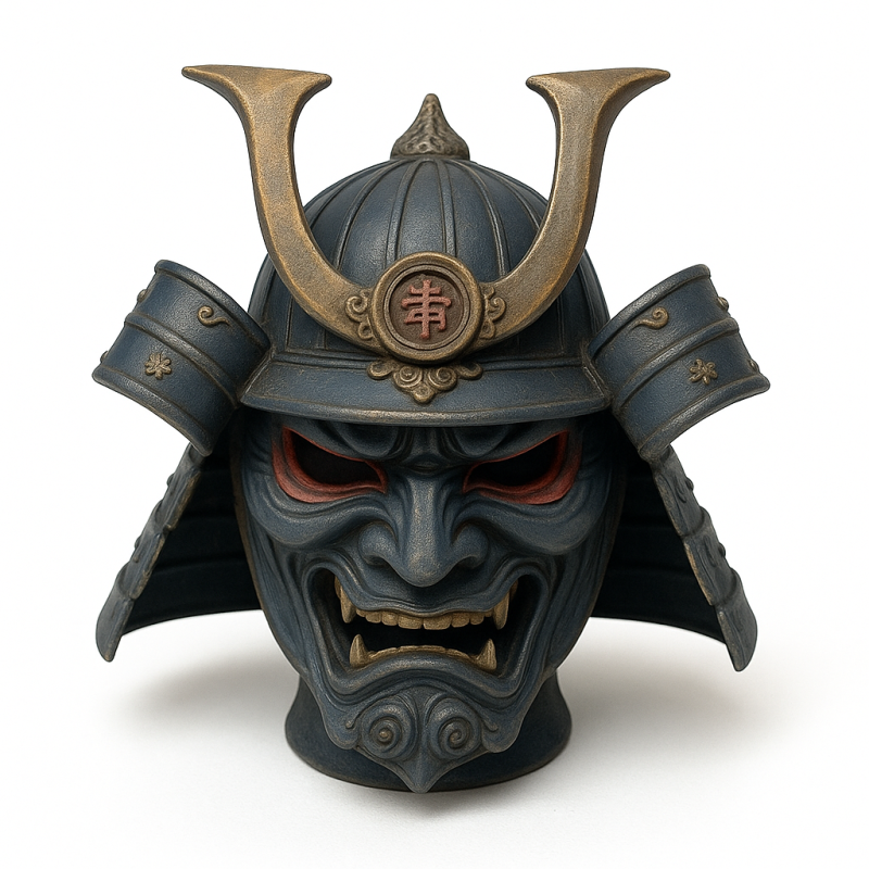 3D Printing Japanese Samurai Kabuto toy Model 3D .c4d .max .obj .3ds .fbx .stl .blend