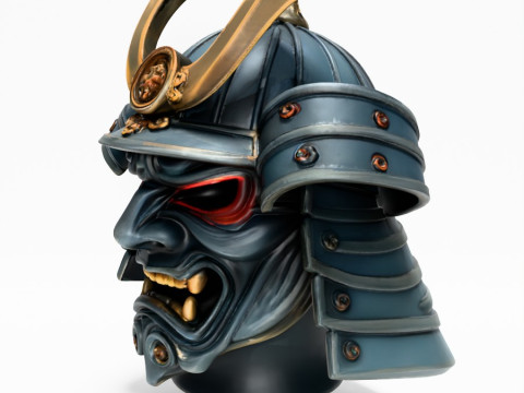 3D Printing Japanese Samurai Kabuto toy Model 3D