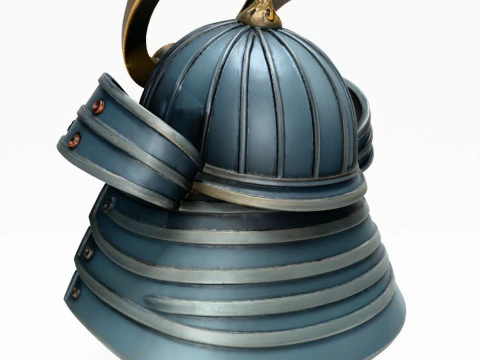 3D Printing Japanese Samurai Kabuto toy 3D Model