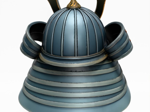 3D Printing Japanese Samurai Kabuto toy Model 3D