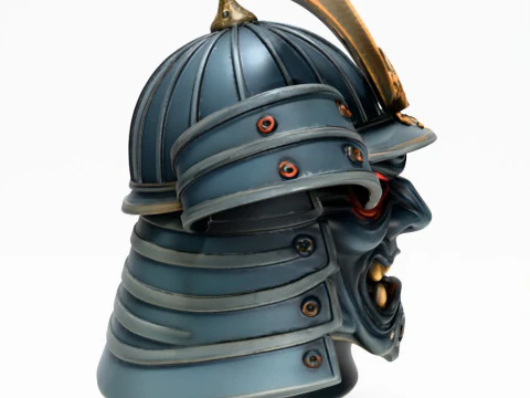 3D Printing Japanese Samurai Kabuto toy 3D Model