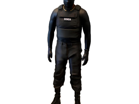 3D Printing Kanye West DONDA toy Modelo 3D