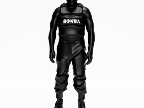 3D Printing Kanye West DONDA toy 3D Model