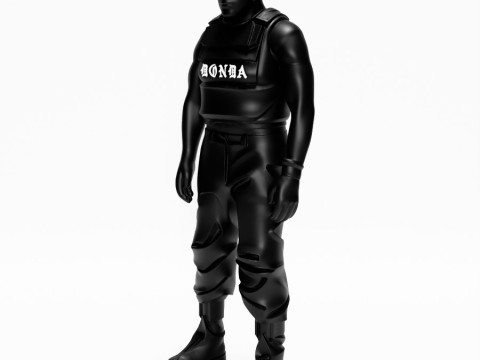 3D Printing Kanye West DONDA toy 3D Model