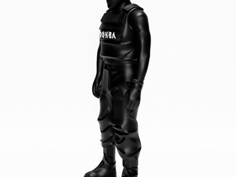 3D Printing Kanye West DONDA toy 3D Model