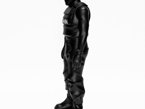 3D Printing Kanye West DONDA toy 3D Model