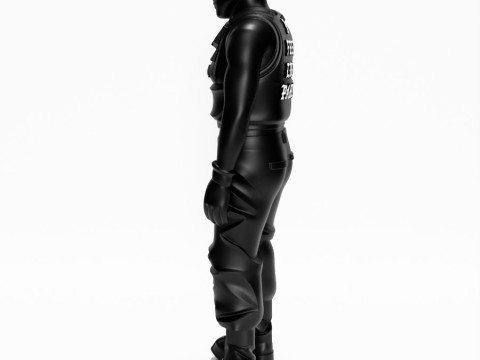3D Printing Kanye West DONDA toy 3D Model