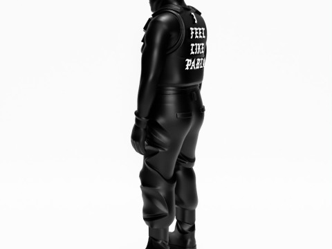 3D Printing Kanye West DONDA toy 3D Model