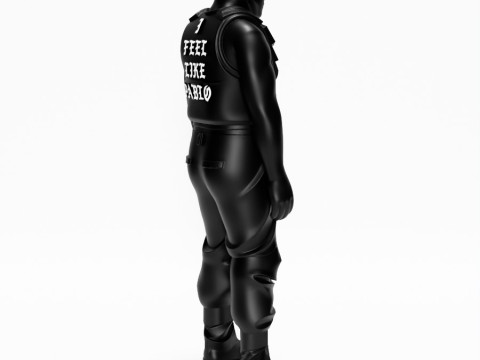3D Printing Kanye West DONDA toy 3D Model